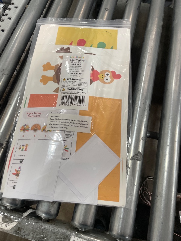 Photo 1 of 4E's Novelty Turkey Craft Kit, 4 Pcs Thanksgiving Crafts Kits for Kids, Thankful Turkey Activity Turkeys Arts and Crafts Friends Giving Kids Craft