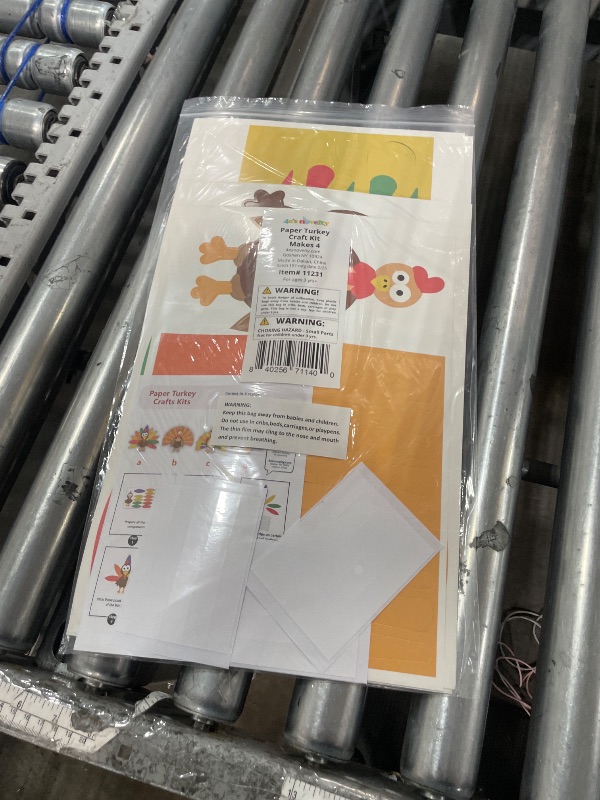 Photo 1 of 4E's Novelty Turkey Craft Kit, 4 Pcs Thanksgiving Crafts Kits for Kids, Thankful Turkey Activity Turkeys Arts and Crafts Friends Giving Kids Craft