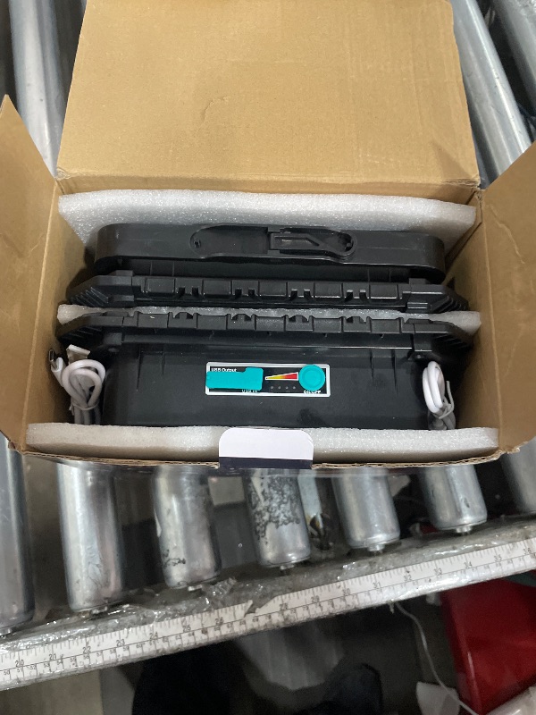 Photo 1 of AKOFUN 200W Solar Work Light Rechargeable, 16000LM Portable Camping Lights 3000K/4500K/6500K, 16000mAh Battery, IP66 Waterproof Magnetic Rechargeable Flood Light for Emergency, Camping, 2 Pack