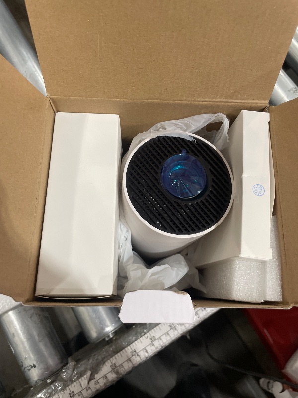 Photo 1 of [Electric Focus]Mini Portable Projector with 4K Support, Bluetooth 5.4 WIFI6, 5watt Sound Base Speaker, 260 ANSI, Android 11, 210° Rotation , Auto Keystone Correction Video Projector HY300 PLUS