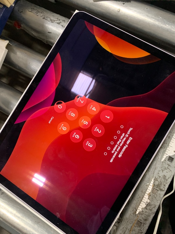 Photo 1 of ***LOCKED***Apple iPad Air 11-inch with M3 chip Built for Apple Intelligence, Liquid Retina Display, 128GB, 12MP Front/Back Camera, Wi-Fi 6E, Touch ID, All-Day Battery Life — Purple