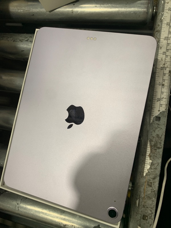 Photo 1 of ***LOCKED***Apple iPad Air 11-inch with M3 chip Built for Apple Intelligence, Liquid Retina Display, 128GB, 12MP Front/Back Camera, Wi-Fi 6E, Touch ID, All-Day Battery Life — Purple
