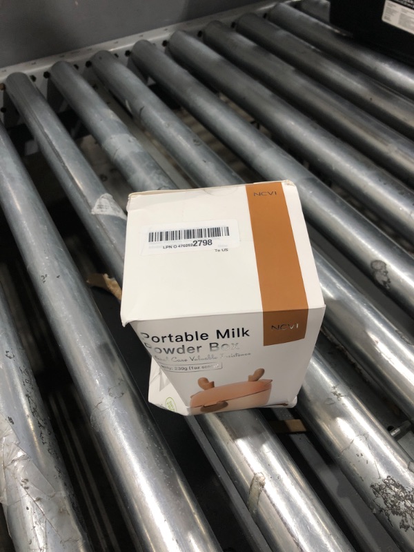 Photo 1 of *4/1/2025* NCVI Baby Formula Dispenser On The Go, Formula Container To Go, Formula Holder for Travel, Outdoor Picnic with Baby Infant, Portable Container for Milk Powder, Snacks, Candy, Fruits (Brown Deer)