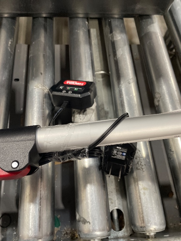 Photo 1 of *MISSING BATTERY* Hyper Tough 20V Max Cordless 12-inch String Trimmer, HT21-401-003-02
