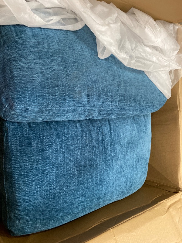 Photo 1 of **incomplete** Everest Flannel U Shape Modular Sofa with Ottoman
