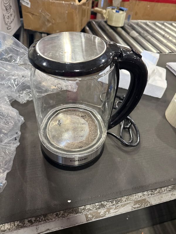 Photo 1 of **SEE NOTES ***COSORI Electric Kettle Temperature Control with 6 Presets, 60min Keep Warm 1.7L Electric Tea Kettle & Hot Water Boiler, 304 Stainless Steel Filter, Auto-Off & Boil-Dry Protection, BPA Free, Black