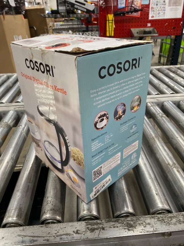 Photo 1 of **SEE NOTES ***COSORI Electric Kettle Temperature Control with 6 Presets, 60min Keep Warm 1.7L Electric Tea Kettle & Hot Water Boiler, 304 Stainless Steel Filter, Auto-Off & Boil-Dry Protection, BPA Free, Black