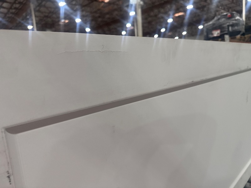 Photo 1 of 1-Panel Door, White Primed Shaker 80 in. x 18 in.