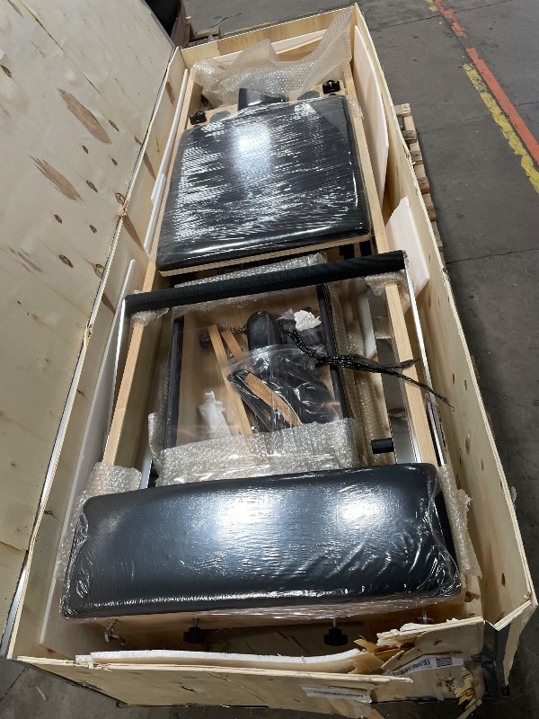 Photo 1 of * Photos represent true condition* THIS IS FACTORY NEW CONDITION*94.5" Pilates Reformer,Reformer Pilates Machine with 5 Springs, Quick-Assembly Studio Grade Pilates Reformer Machine, Pilates Equipment with Sitting Box, Jump Board for Home Use & Studio 7a5