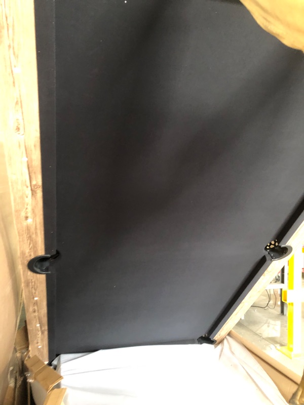 Photo 1 of ** cracked frame-see pics ** GoSports 8 ft Pool Table with Wood Finish - Modern Billiards Table with 2 Cue Sticks, Balls, Rack, Felt Brush and Chalk - Choose Your Style