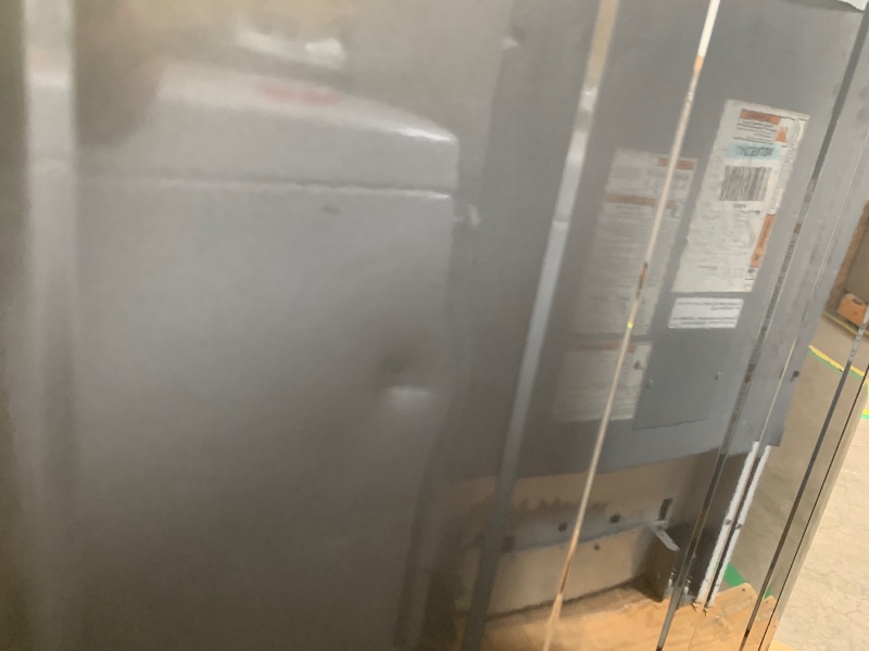 Photo 1 of  SCRATCHED/DENTED******Midea 8-cu ft Stackable Vented Gas Dryer with Steam Cycle ( Graphite Silver )
