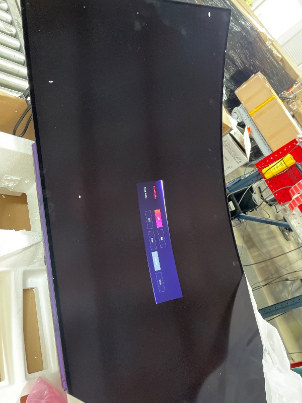 Photo 1 of (monitor parts only, missing) LG 45GX900A-B 45-Inch Ultragear WQHD (3440 x 1440) OLED Curved Gaming Monitor, 240Hz, 0.03ms, NVIDIA G-Sync, VESA DisplayHDR True Black 400, HDMI 2.1, DisplayPort, USB Type-C PD 65W, Black