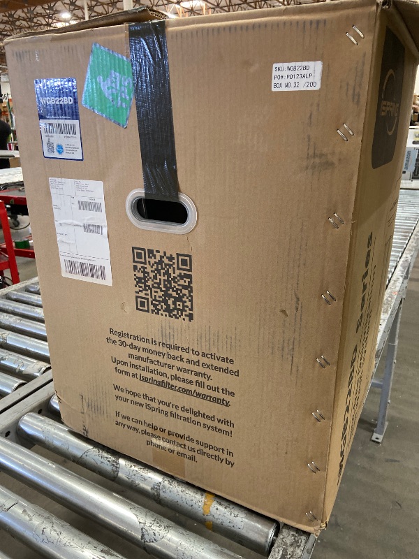 Photo 1 of (MISSING ACCEOSRIES PARTS) iSpring Spotless Water System for Car Wash, Deionized Water System with Rolling Cart, Spot Free Solutions for All Vehicles, Motorcycles, RV, Bikes, Boats, Yachts, and Windows, Model: WGB22BD