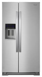 Photo 1 of **Parts Only**** Whirlpool 28.4-cu ft Standard-Depth 36-in Wide Side-by-Side Refrigerator with Ice Maker ,Water and Ice Dispenser ( Fingerprint Resistant Stainless Steel )