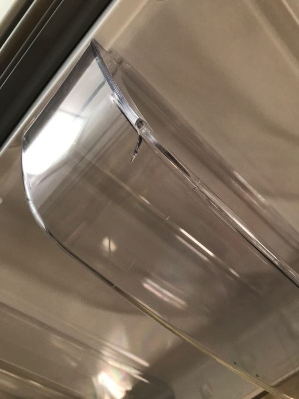 Photo 1 of **Parts Only**** Whirlpool 28.4-cu ft Standard-Depth 36-in Wide Side-by-Side Refrigerator with Ice Maker ,Water and Ice Dispenser ( Fingerprint Resistant Stainless Steel )