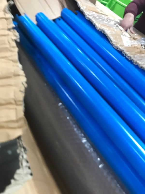 Photo 1 of ******************Missing parts*************
MOGUOBIN Pool Above Ground, Fish Pond Liner, Aquaculture Tank, Folding Fish Pond, Fish Farming Tank for koi Pond Culture Agricultural Irrigation 7000L Fish Pond W9.8X H3.2ft (3M)