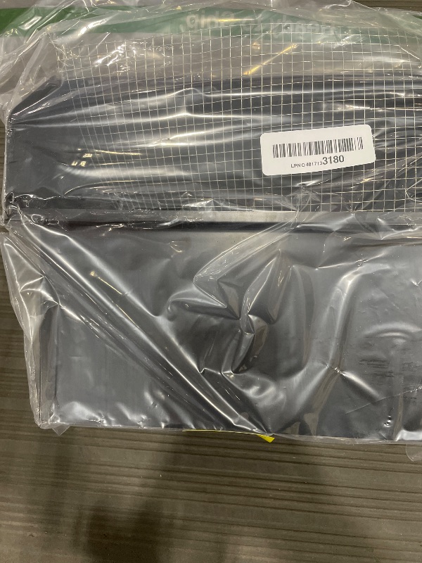 Photo 1 of 10 Inch Wall Vent Cap for Microwave Kitchen Range Hood Exhaust for 3-1/4"x10" Rectangular Duct Exhaust Vent Cap with Damper and Screen for Range Hood Kitchen Dryer Bath, Black