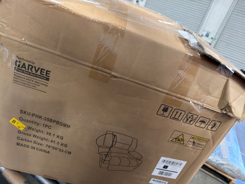 Photo 1 of ***MISSING HARDWARE***Trustyue Extra Large Dual Motor Power Lift Recliner Chair, Lift Chair with Massage and Heat for Elderly, Lay Flat Recliner, Standing Assistance, Stainless Steel Cup Holders, Chenille GREY