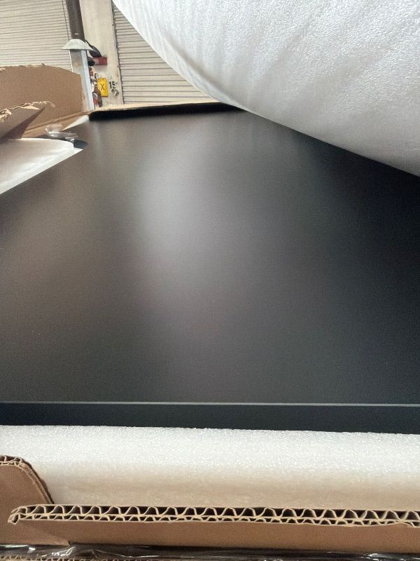 Photo 1 of *** 3 BOXES *** L-Shaped Standing Desk - Adjustable Standing Desk with Charging Station - L Shape Sit Stand Table with Memory Controller, Splice Board for Home Office