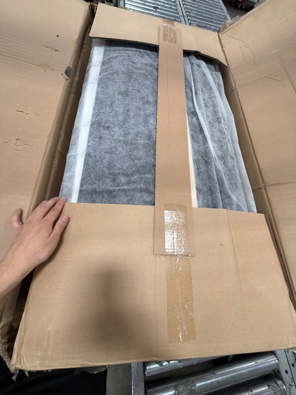 Photo 1 of (SOLD AS PARTS, OUT OF BOX) Marsail Pull Out Sofa Bed, Full Size Sleeper Sofa with Memory Foam Mattress, 2 USB Charging and Removable Covers, Loveseat for Living Room, Apartment, Supports 600 LBS, Chenille Fabric, Blue