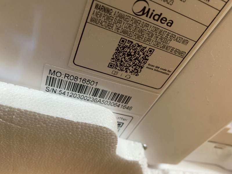 Photo 1 of (SOLD AS PARTS)  8,000 BTU U Shaped Smart Inverter Window Air Conditioner - Cools 350 Sq Ft, Ultra Quiet with Open Window Flexibility - Alexa/Google Assistant Compatible - 37% Energy Savings, Remote (Updated)