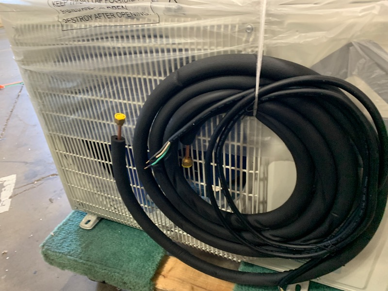 Photo 1 of **PARTIAL SET*** 18,000 BTU Ductless Mini Split AC & Heat Pump, 19 SEER2 Ultra-Quiet Inverter System, WiFi/App/Remote Control, 5 Modes, 1,250 Sq.ft Coverage, Complete Pro Install Kit, 208V