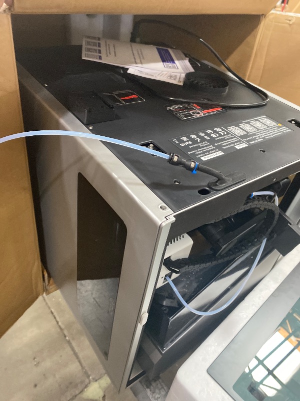 Photo 1 of ***MISSING PARTS***
QIDI Official Q2 Combo Multicolor 3D Printer, Full Auto Leveling, 65? Heated Chamber with 370? Bimetal Hotend Unlock PPS-CF, AI Camera and Ultra Air Filtration, 600mm/s High Speed, 270x270x256mm