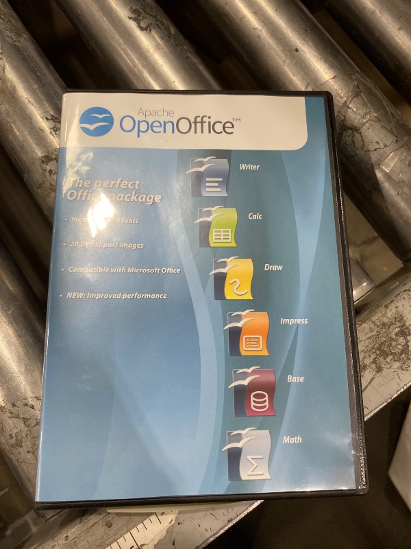 Photo 1 of  Apache OpenOfficxe The perfect Office4 package 