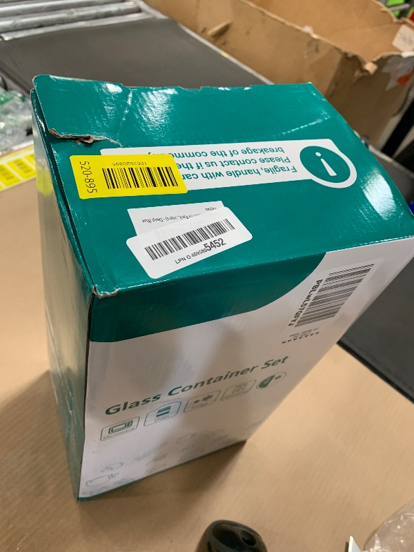 Photo 1 of 10 Pack Borosilicate Glass Meal Prep Containers with Locking Lids, Glass Food Storage Containers Set, Airtight Lunch Bento Boxes, BPA-Free & Leak Proof, 36oz & 14oz, Freezer, Oven Safe-Deep Blue