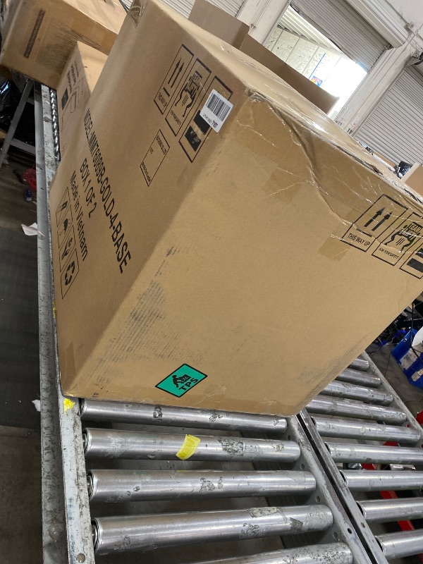 Photo 1 of ****PARTIAL SET BOX 1 OF 2 ,MISSING ONE BOX (2OF2)***
KISLOT Leather Recliner Chair Manual Sofa Rocker for Adults with Overstuffed Arm for Living Room Bedroom Home Theater Seating