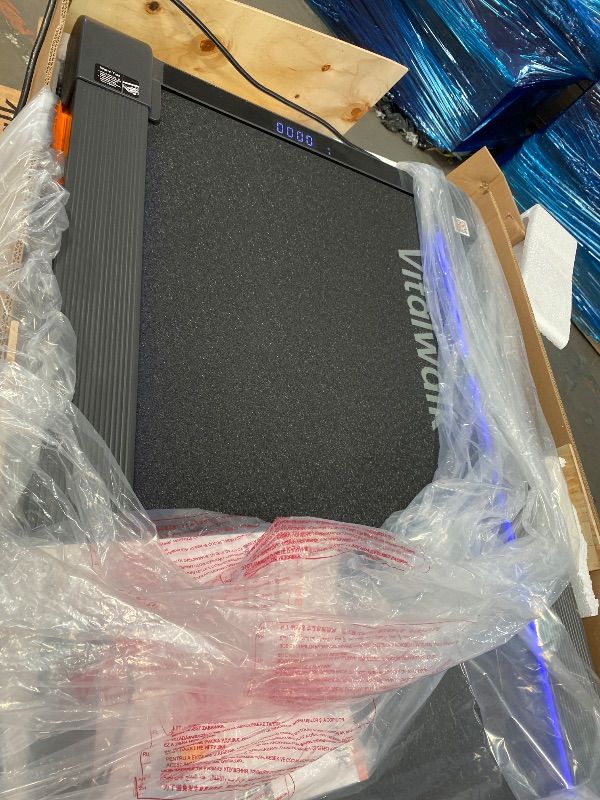 Photo 1 of ***FACTORY SEALED***Walking Pad Treadmill with Incline, Full Deck, Auto Incline 12%-20%, 400/350lbs Capacity, Vitalwalk Compact Under Desk Treadmills for Home Office, 3.0HP Brushless, Vertical Store, Apollo 11 Max