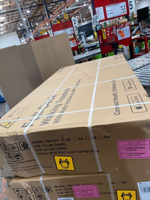 Photo 1 of ***FACTORY SEALED***Walking Pad Treadmill with Incline, Full Deck, Auto Incline 12%-20%, 400/350lbs Capacity, Vitalwalk Compact Under Desk Treadmills for Home Office, 3.0HP Brushless, Vertical Store, Apollo 11 Max