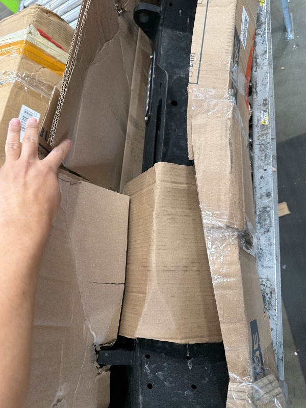 Photo 1 of ?ECOTRIC Front Bumper Compatible with 2007-2025 Wrangler Unlimited JL/JLU & Gladiator JT, 2007-2018 JK Front Bumper Rock Crawler Winch Plate W/Winch Plate & 2 18W LED Lights D-rings