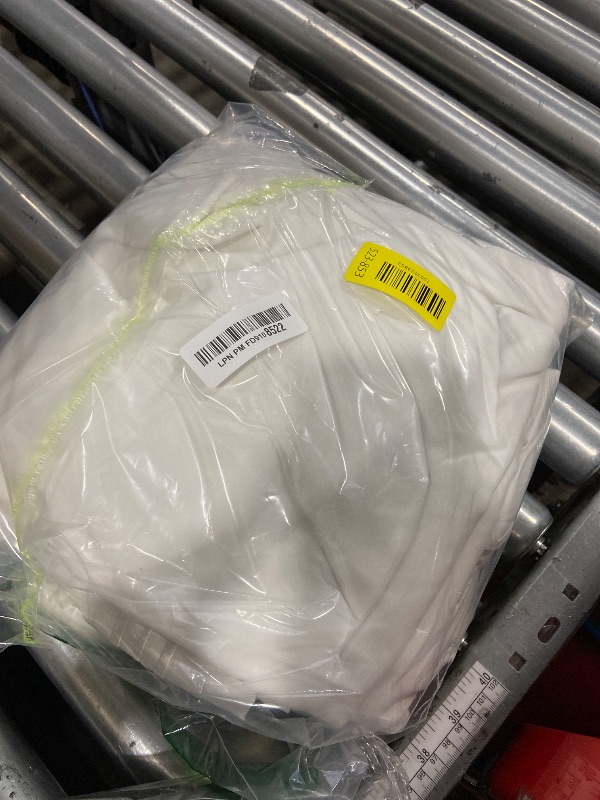 Photo 1 of 
Amazon Basics Lightweight Super Soft, Wrinkle-Free, Easy Care Microfiber 4-Piece Bed Sheet Set with 14-Inch Deep Pockets, Full, Bright White, Solid