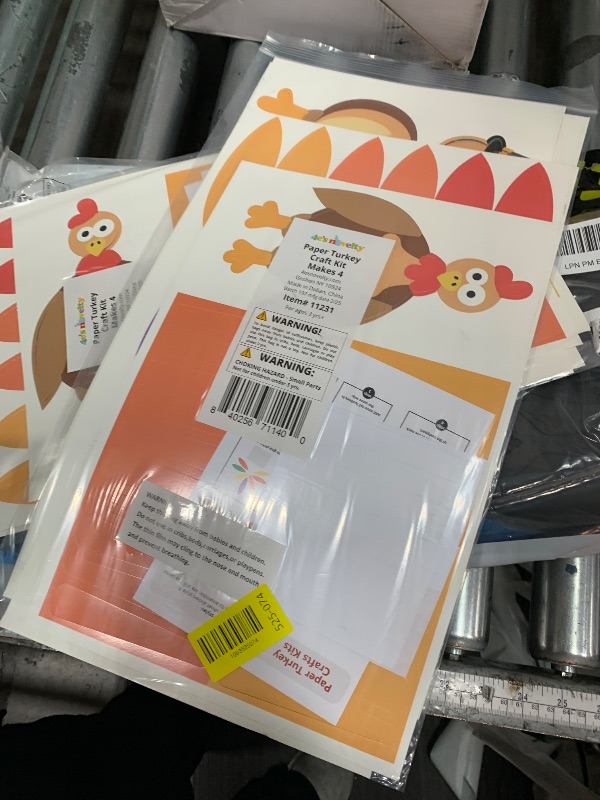 Photo 1 of 4E's Novelty Turkey Craft Kit, 4 Pcs Thanksgiving Crafts Kits for Kids, Thankful Turkey Activity Turkeys Arts and Crafts Friends Giving Kids Craft