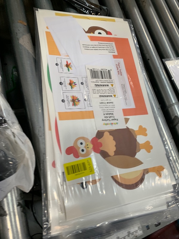 Photo 1 of 4E's Novelty Turkey Craft Kit, 4 Pcs Thanksgiving Crafts Kits for Kids, Thankful Turkey Activity Turkeys Arts and Crafts Friends Giving Kids Craft