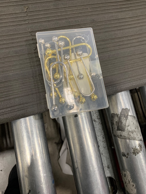 Photo 1 of 10 PCS Alloy Bikini Clips, Metal U Shape Ring Garment Clasps, Bra Hook Closure, Swimwear Front Clasp, Bikini Clasp Replacement Part Suit for Costume Accessory, Bras Swimwear (Gold, Sliver)