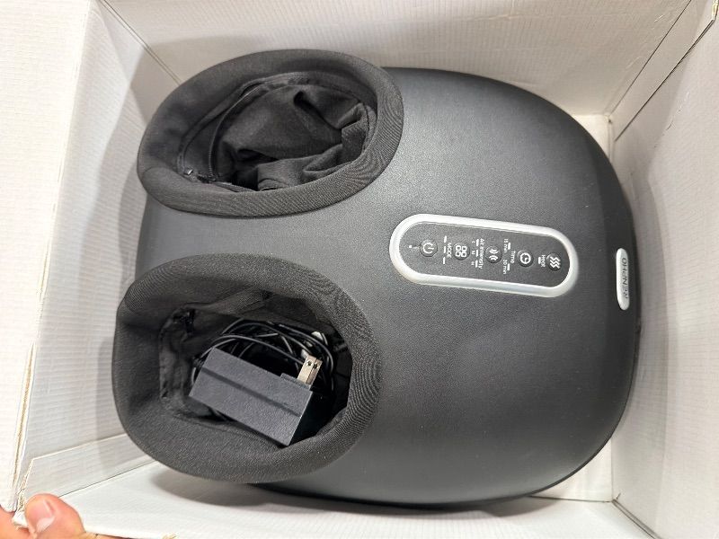 Photo 1 of ***SEE NOTES****RENPHO Foot Massager with Heat, [2026 Upgraded] Birthday Christmas Gifts for Women Men Elderly, FSA Eligible Shiatsu Foot Massager for Plantar Fasciitis, Deep-Kneading, Air Squeezing Feet Massager