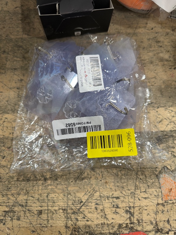 Photo 1 of Adhesive Hooks for Hanging,Adhesive Wall Hooks,36 Pcs15LB Sticky Hooks,Clear Hooks for Walls,Shower Hooks,Utility Hooks,Kitchen Hook