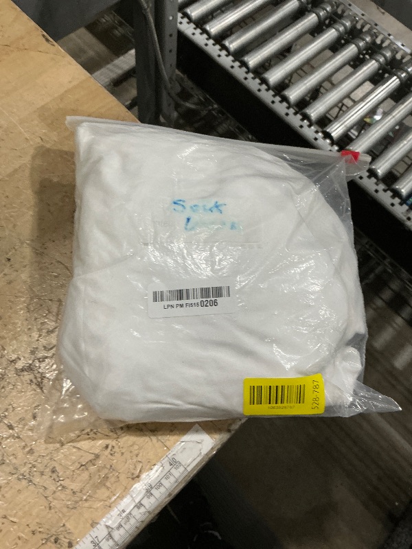 View 2 of 1 Piece Satin Fitted Sheet Only Classic Luxury Silky Soft Bed Sheets Solid Color (Queen, White)