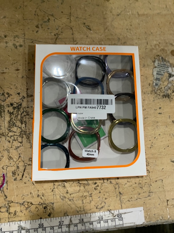Photo 1 of [12 Pack] Watch Screen Protector for Galaxy Watch8 40mm, Soft TPU Watch Case Protective Cover for Samsung Galaxy Watch8 40MM(SM-L320)