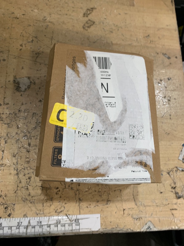 Photo 1 of 12 Pack Cat Water Fountain Filter, 8 Pcs Cat Fountain Filters Replacement Dia is 5" & 4 Pcs Pre-Filter Sponges for 81oz / 2.4L Round Automatic Pet Water Fountain Dog Dispenser, 3-Filtration System