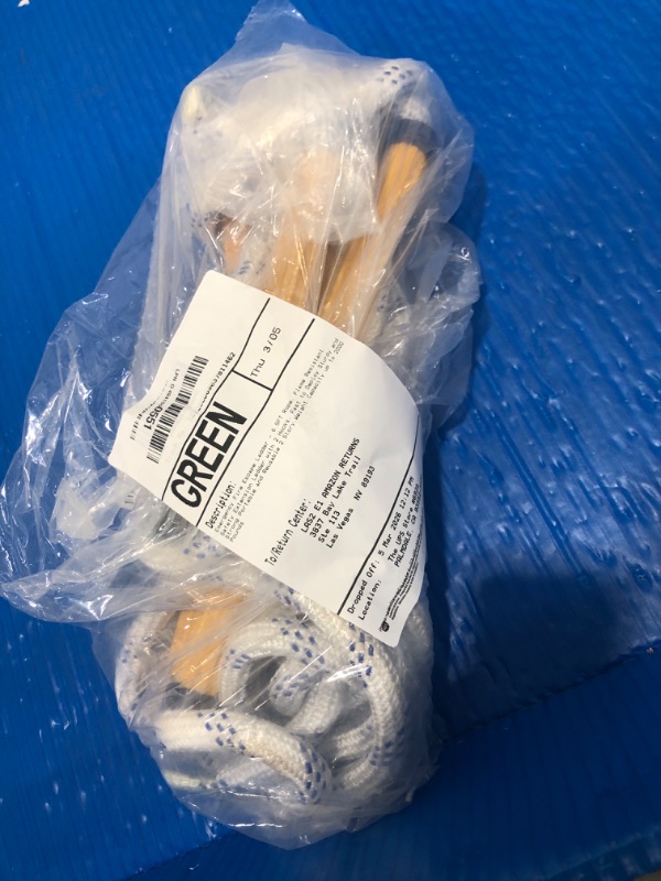 Photo 1 of **STOCK IMAGE FOR SAMPLE** Emergency Fire Escape Ladder - 6.5FT Rope, Flame Resistant Safety Extension Ladder  Fast to Deploy Sturdy and Strong Portable and Reusable 2 Story,Weight Capacity up to 2000 Pounds