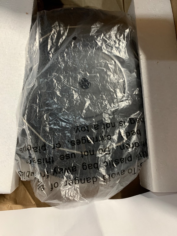 Photo 1 of ***(MAJOR DAMAGE/ SEE NOTES FOR DETAILS)***Flag Pole Light Solar Powered, 132 LED 1500lm Solar Light for 15-25 Ft Outdoor Top Poles, Auto On/Off Flag Pole Light Up for Outside House from Dusk to Dawn 15+ Hours