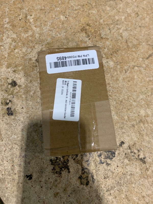 Photo 1 of 5 PCS Magnetic Card Holder, 35pt One Touch Laser Bronzing Card Holder, U-V Protectors Hard Plastic for Trading Cards, Magnet Case, Sports, Football, Baseball Cards Holder-Glass Red