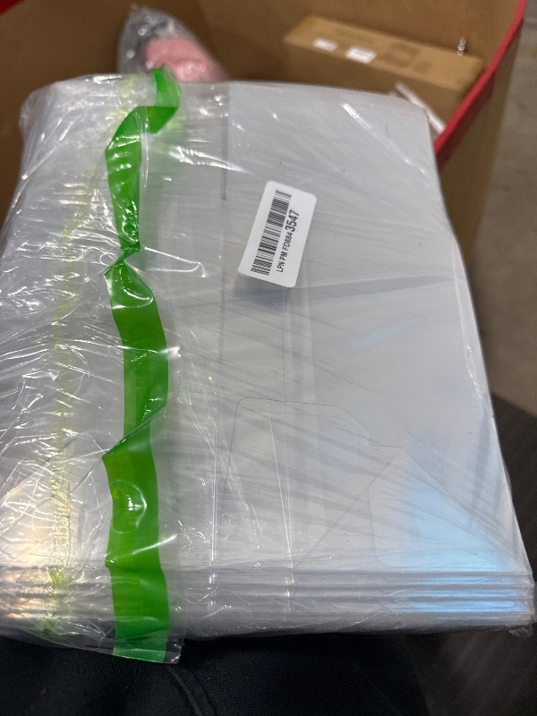 Photo 1 of 100 Pack Clear Protectors Case Compatible with Funko, 4" Pop Figures Case Protectors, Crystal Clear Display Cases for Collectibles with Locking Tab