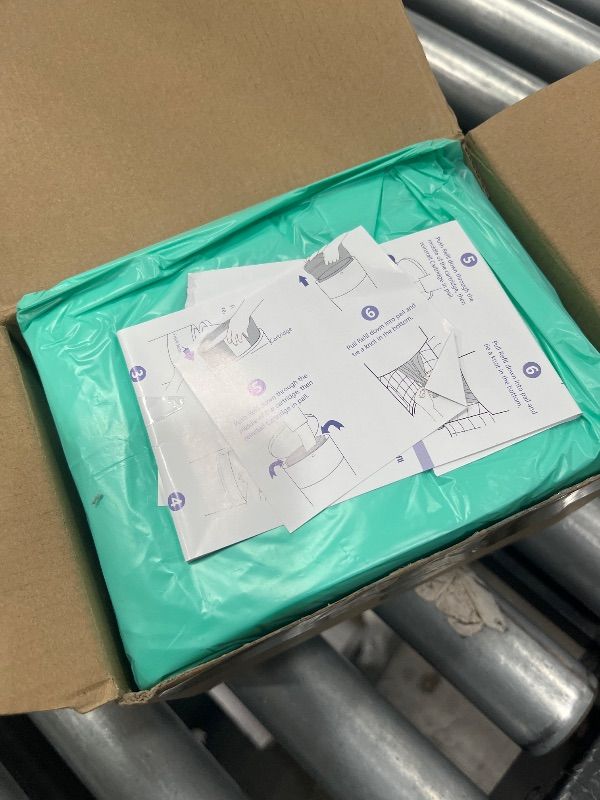 Photo 1 of Adult Diaper Liner Refills Compatible with Janibell Akord 280 Slim 8 Pack for 2860 Diapers(Extra 10% Length&30% Thickness) Incontinence Disposal System Plant Scent to Eliminate Waste/Odor Resistant