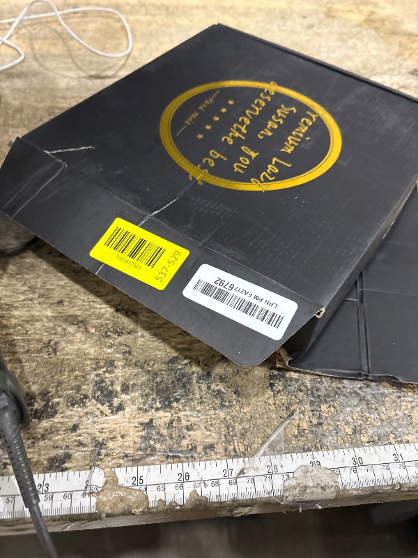 Photo 1 of 10" Wooden Lazy Susan Turntable for Cabinet – Rotating Spice Rack Organizer, Small Kitchen Countertop Tray for Dining Table & Pantry Storage (White & Gold)