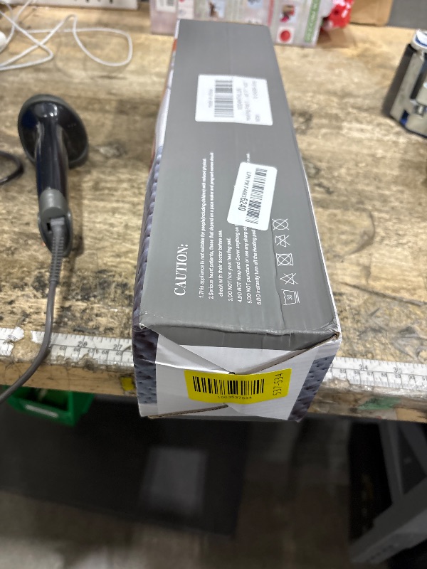 Photo 1 of 17''×33'' Heating Pad for Back Pain, Electric Heating Pad with 9 Heat Settings & 4 Timers Auto Shut Off, Extra Large Heating Pad for Period Cramps & Sore Muscles, Machine Washable, Dry & Moist Heat