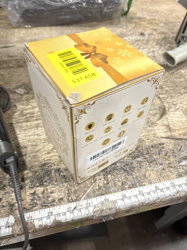 Photo 1 of Alarm Clock Bluetooth Speaker, Night Light White Noise Machine Touch Bedside Lamp with Alarm Clock for Kids Multi-Color Changing Night Light Xmas Gifts for Teenage Girls Boys Women Teen Girl Gifts